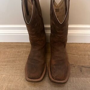 Kids Brown Western Boots